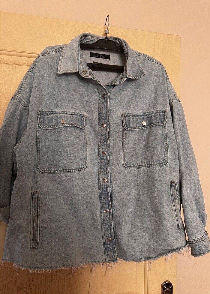 Mavi kot ceket - Görsel 2