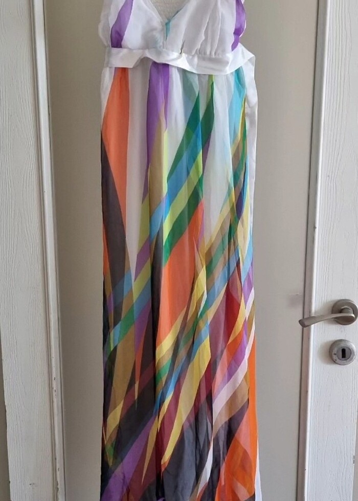 Şifon elbise - Görsel 3