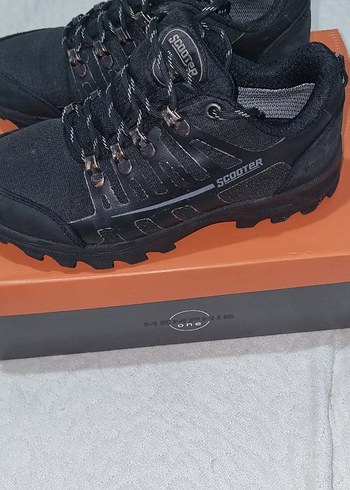 Siyah Scooter Erkek cocuk Outdoor Ayakkabı 36 numara