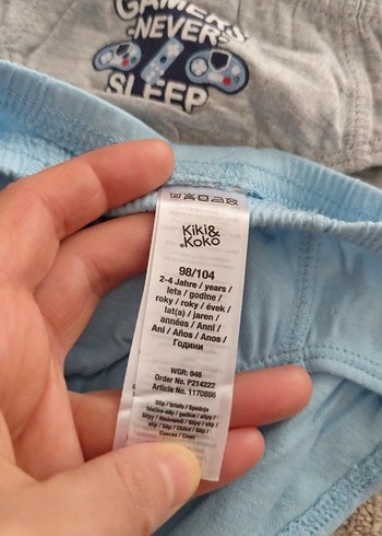 Çocuk Nakışlı Çok Renkli Külot Seti - Görsel 4