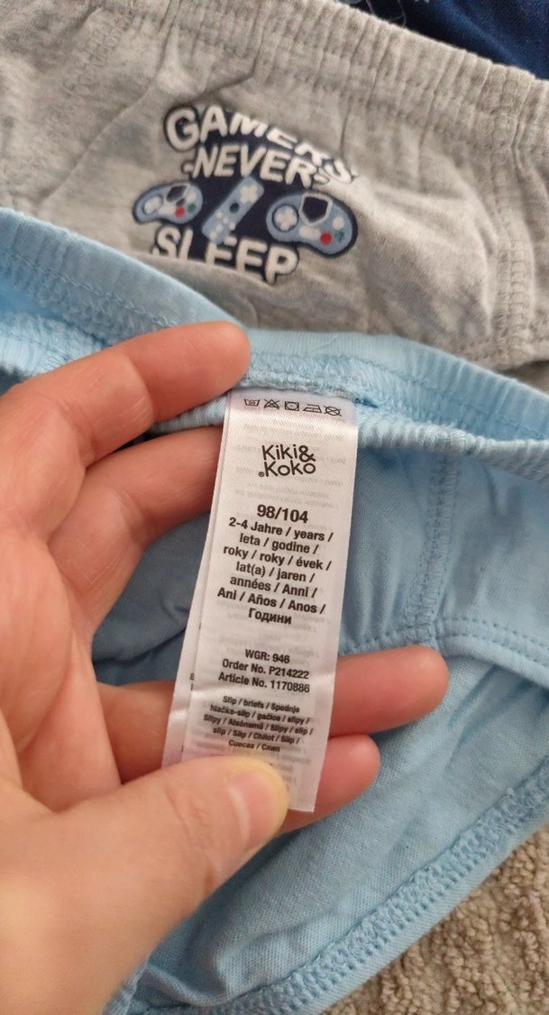 Çocuk Nakışlı Çok Renkli Külot Seti - Görsel 4