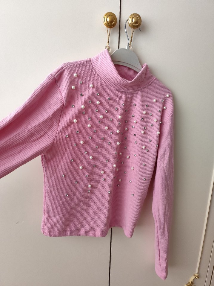 Pembe taşlı üst - Görsel 2