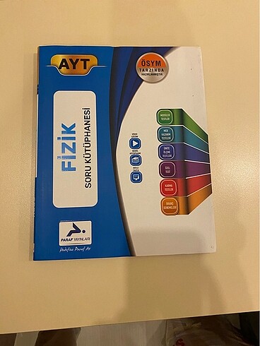 paraf yayınları ayt fizik soru kütüphanesi