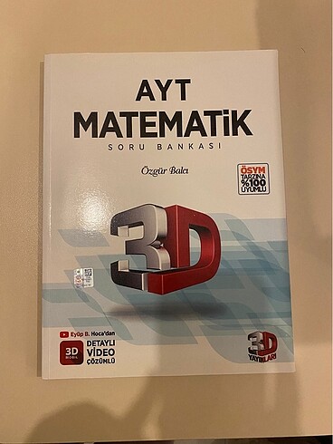 3D yayınları ayt matematik soru bankası