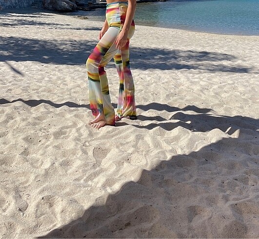 Şık plaj pantolonu - Görsel 2