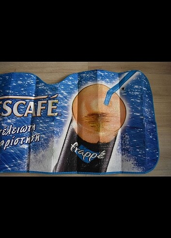 Beden Renk Nescafe Frappe Promosyon Ön Cam Güneşlik