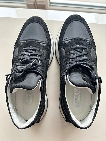 38 Beden siyah Renk Nine west sneaker