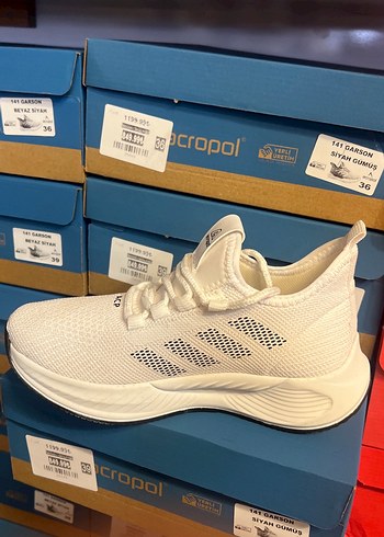 Diğer Beyaz Bağcıklı Spor Kadın Sneaker