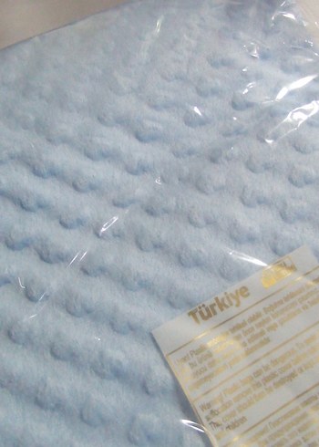 Mavi Desenli Bebek Battaniyesi - Görsel 2