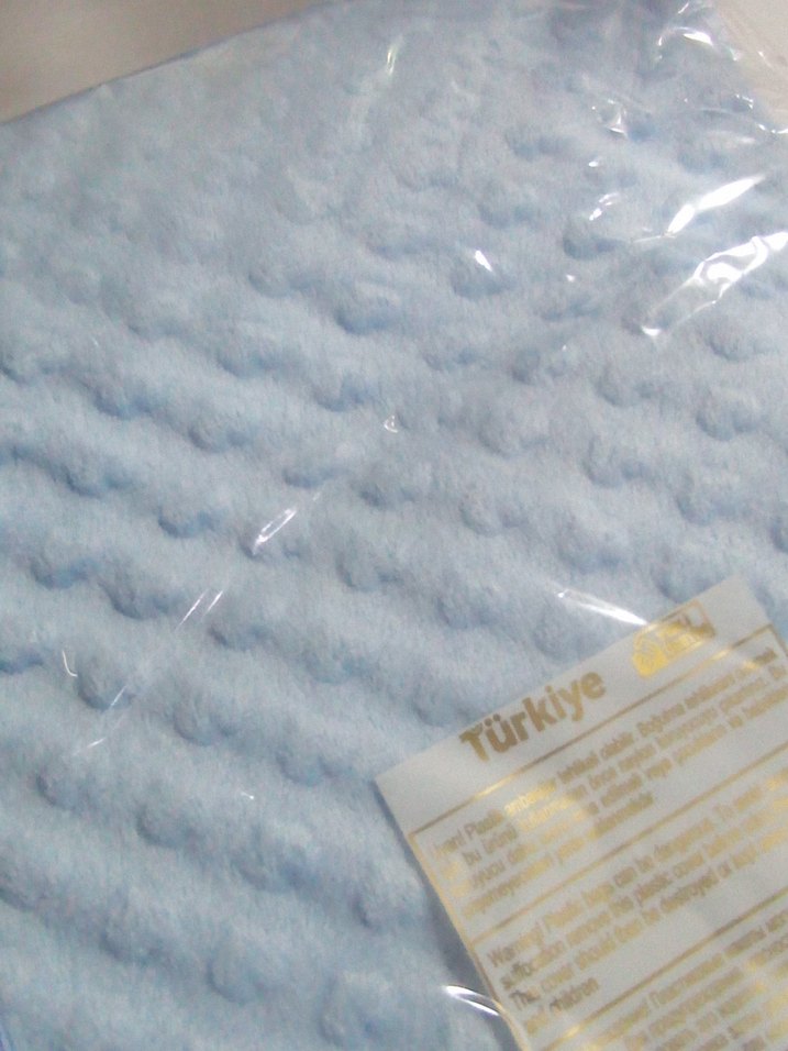 Mavi Desenli Bebek Battaniyesi - Görsel 2