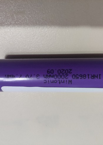 4 ADET 18650 ŞARJ EDİLEBİLİR LİT-ION PİL - Görsel 5