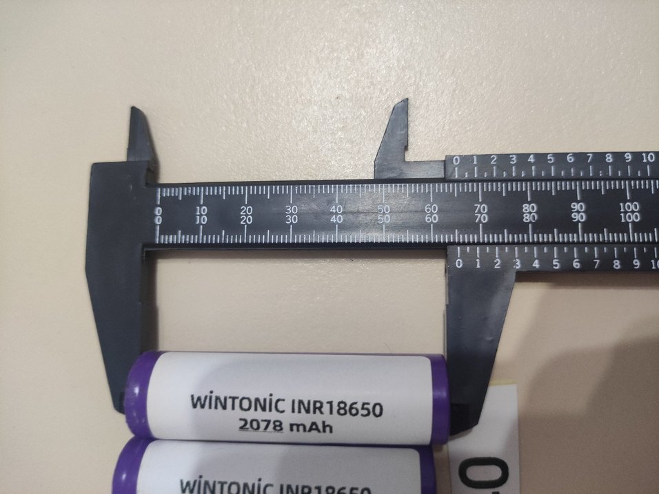 4 ADET 18650 ŞARJ EDİLEBİLİR LİT-ION PİL - Görsel 3