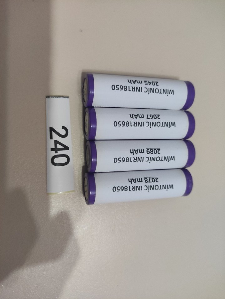 4 ADET 18650 ŞARJ EDİLEBİLİR LİT-ION PİL - Görsel 2