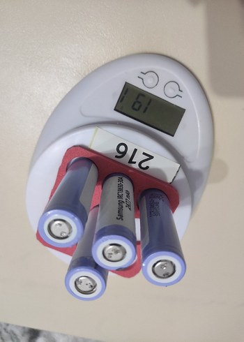 4 ADET 18650 ŞARJ EDİLEBİLİR LİT-ION PİL - Görsel 7