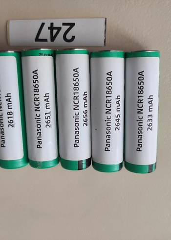 6 ADET 18650 ŞARJ EDİLEBİLİR LİT-ION PİL - Görsel 2