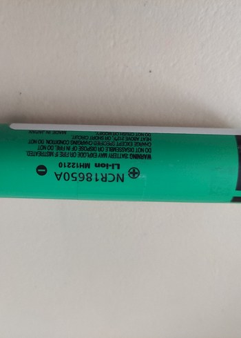 6 ADET 18650 ŞARJ EDİLEBİLİR LİT-ION PİL - Görsel 5