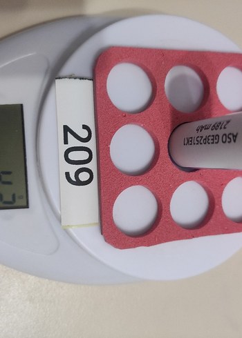 3 ADET 18650 ŞARJ EDİLEBİLİR LİT-ION PİL - Görsel 5