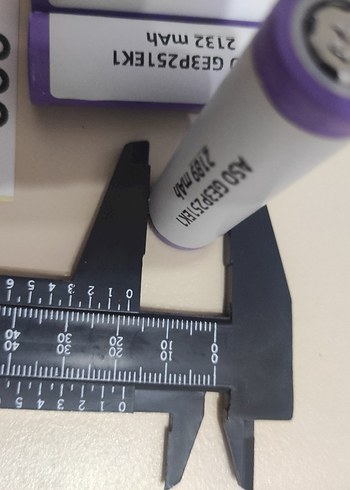 3 ADET 18650 ŞARJ EDİLEBİLİR LİT-ION PİL - Görsel 4