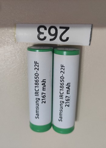 2 ADET 18650 ŞARJ EDİLEBİLİR LİT-ION PİL - Görsel 2