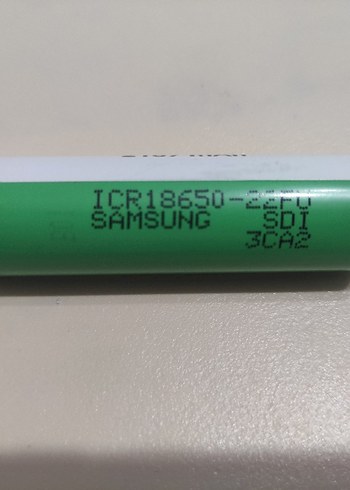 2 ADET 18650 ŞARJ EDİLEBİLİR LİT-ION PİL - Görsel 5