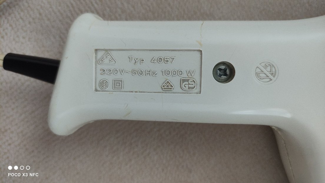 Perfect Marka Alman Malı 1000W Saç Kurutma Makinesi - Görsel 4