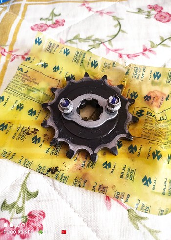 NS 200 yada RS 200 için orijinal 14 lü ön dişli - Görsel 2