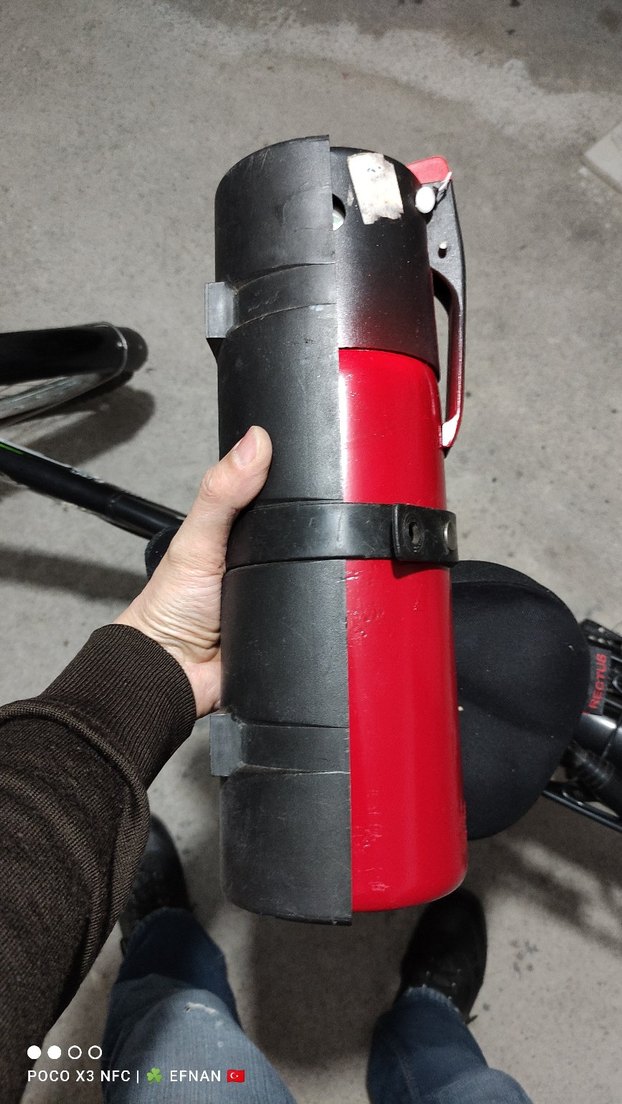 2.5 lt lik İthal Yangın Söndürücü Tüp - Görsel 4