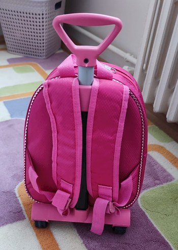 Disney Figürlü Prenses Tekerlekli Çanta - Görsel 2