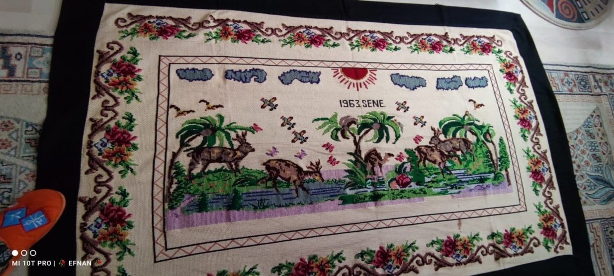 Etamin Duvar Halısı - Görsel 2