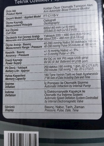 Aircase Koldan Tansiyon Ölçme Cihazı - Görsel 6