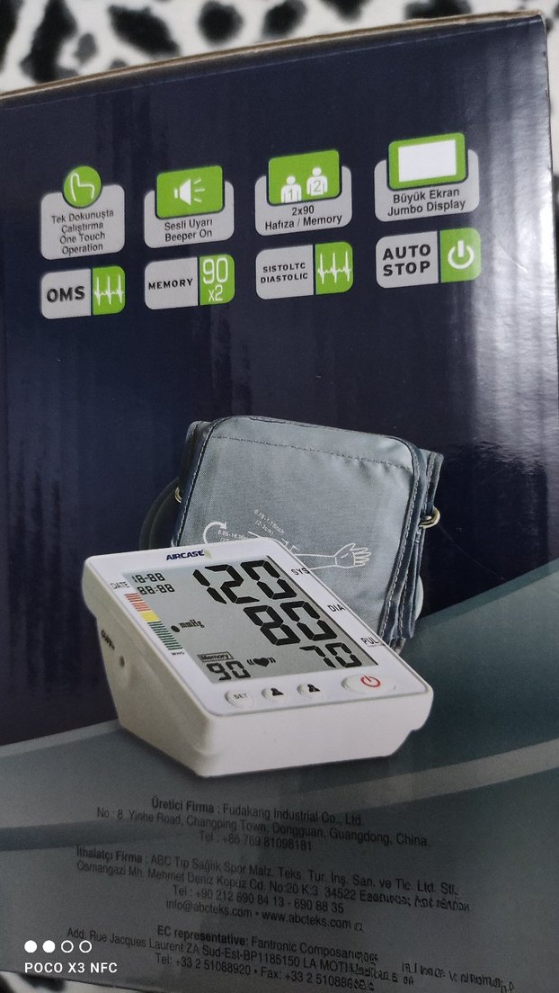 Aircase Koldan Tansiyon Ölçme Cihazı - Görsel 5