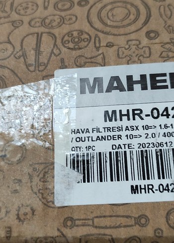 Mitsubishi ASX yada Lancer Uyumlu Hava Filtresi - Görsel 5