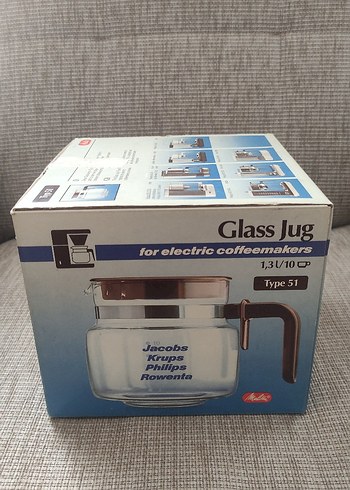 Cam; Çay veya Kahve Demleme Demliği (1.3lt- 10 fincan) - Görsel 7