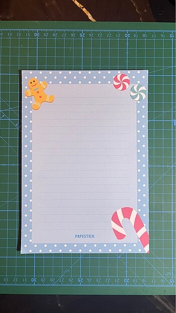 a5 çizgili notepad