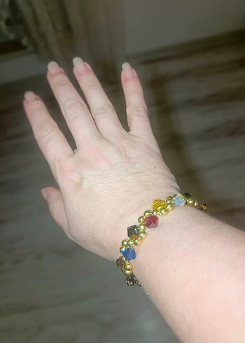 Renkli Boncuklu Bohem Kadın Bileklik - Görsel 10