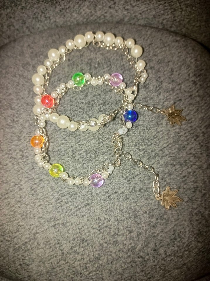 Renkli Boncuklu Bohem Kadın Bileklik - Görsel 5