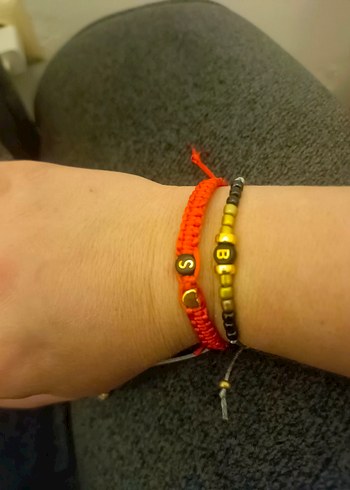 Renkli Boncuklu Kadın Bileklik - Görsel 2