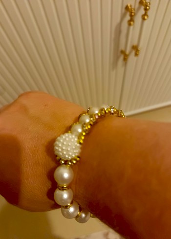 El Yapımı Renkli Boncuklu Kadın Bileklik Seti - Görsel 2