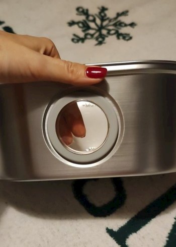 çelik LED ışık sensör ve 2 adet yedek filitreli su pınarı 3.5 lt - Görsel 3