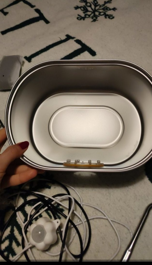 çelik LED ışık sensör ve 2 adet yedek filitreli su pınarı 3.5 lt - Görsel 4