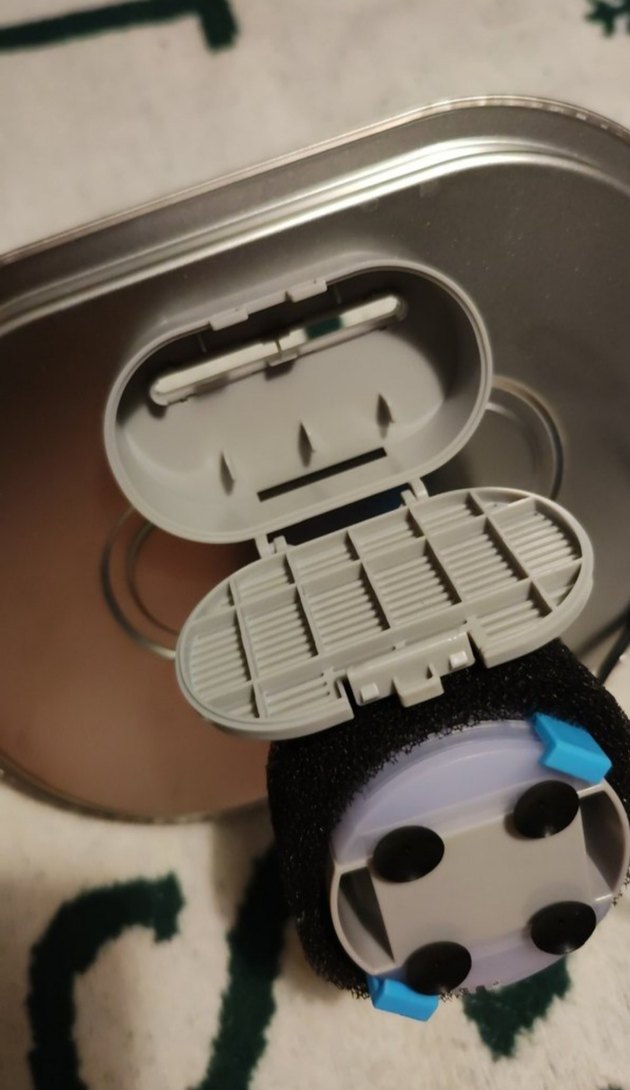 çelik LED ışık sensör ve 2 adet yedek filitreli su pınarı 3.5 lt - Görsel 5