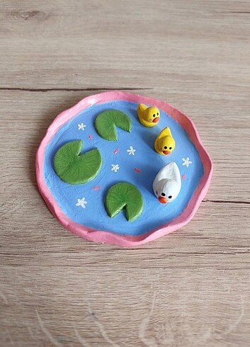 Tatlı ördekçikler takı tabağı - Görsel 2