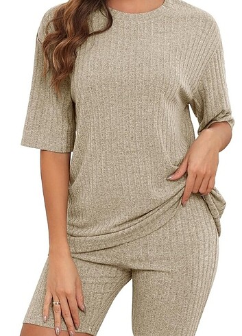 Diğer Nadeer İkili Pijama Takımı