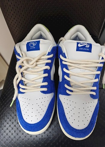 Nike x Fly Streetwear SB Dunk Low "Gardenia" sneakers - Görsel 5