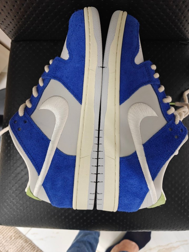 Nike x Fly Streetwear SB Dunk Low "Gardenia" sneakers - Görsel 2