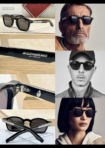 Jacques Marie Mage ZEPHIRIN Siyah Unisex Gözlük - Görsel 2