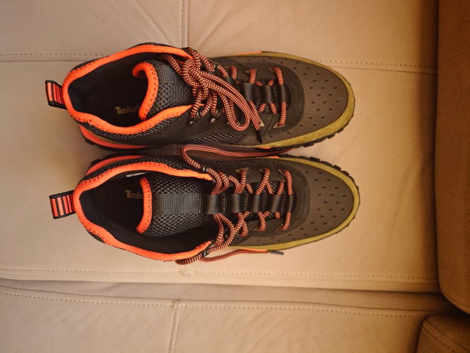 Timberland Renkli Bağcıklı Erkek Outdoor Ayakkabısı - Görsel 4
