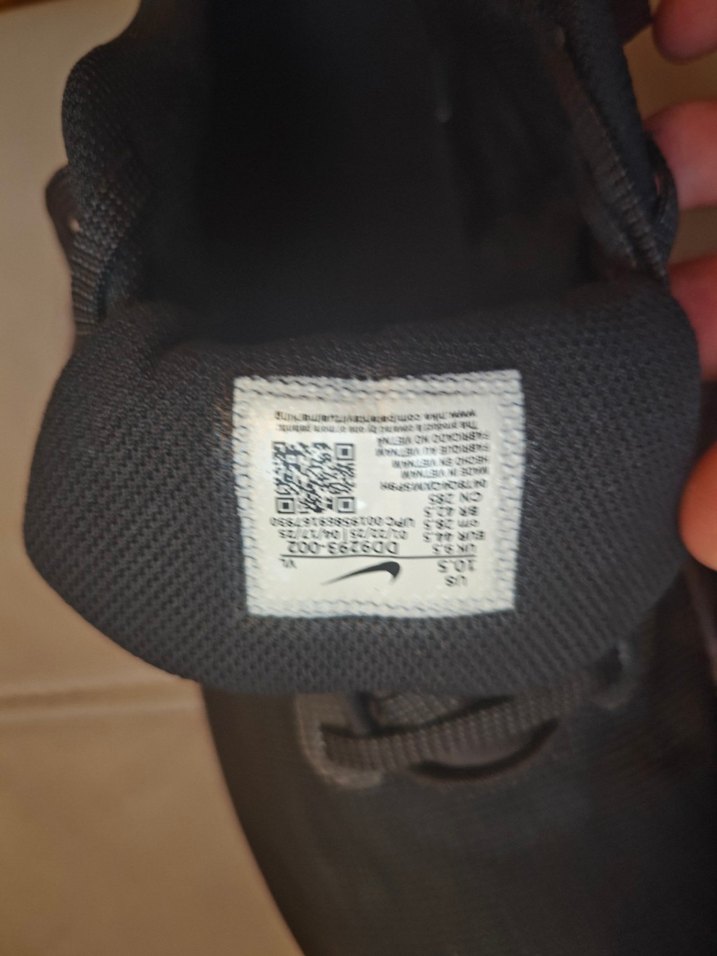 Nike Siyah Bağcıklı Erkek Spor Ayakkabı - Görsel 5