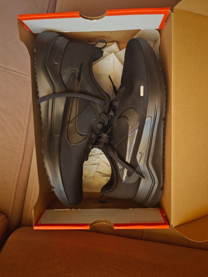 Nike Siyah Bağcıklı Erkek Spor Ayakkabı - Görsel 2