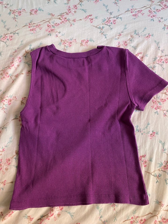 Asimetrik kesim bluz - Görsel 2